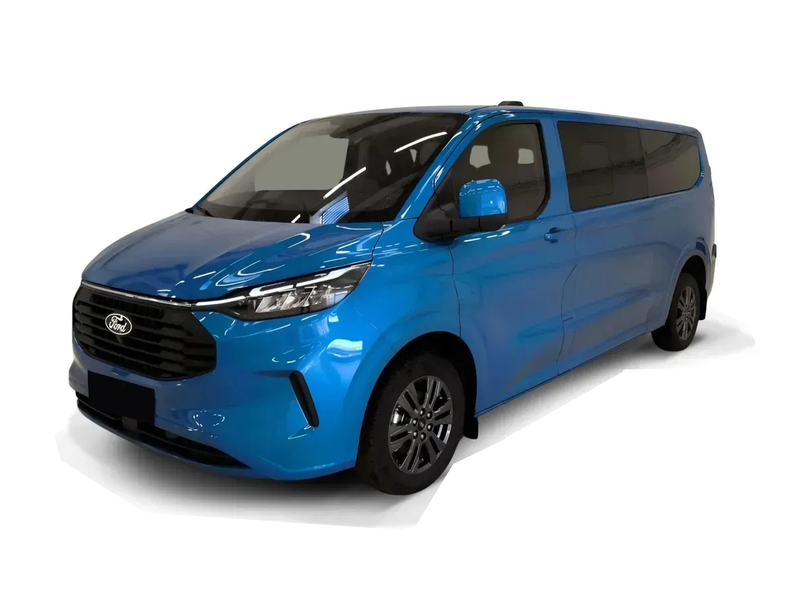 	ford transit custom-combi aqua blue